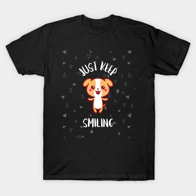 Keep Smiling T-Shirt by Sabahmd